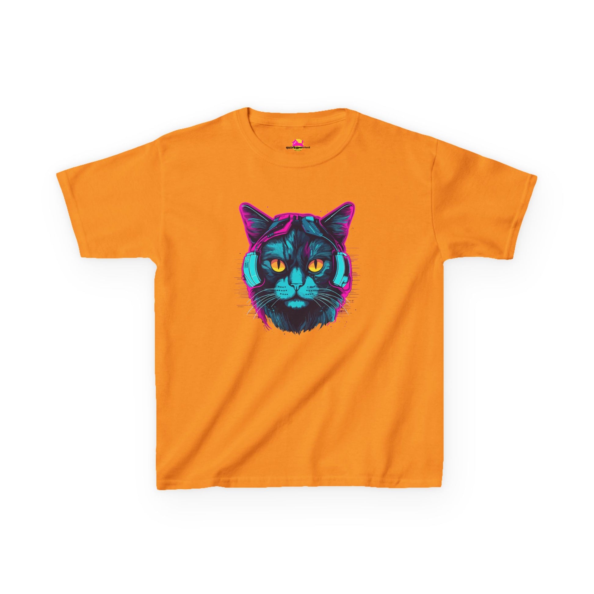 Cosmic Grooves Purrfect Beats in the Feline Universe T-Shirt alternate product view 4