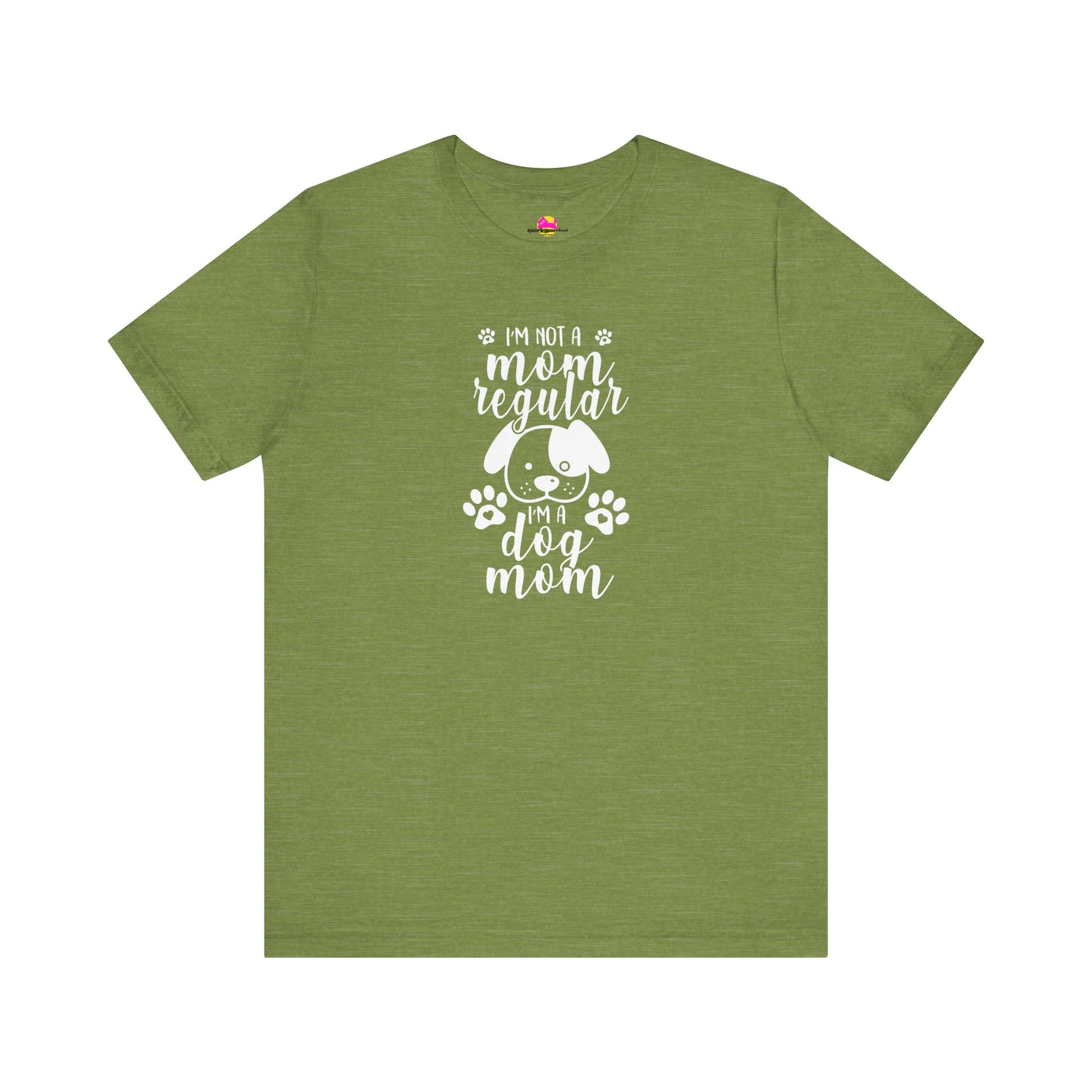 I'm Not A Regular Mom I'm A Dog Mom T-Shirt alternate product view 6