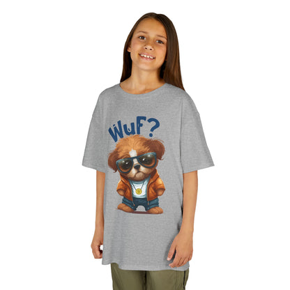Kids Heavy Cotton™ Tee Wuf?