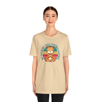 My Cat Is MY Yoga Partner T-Shirt