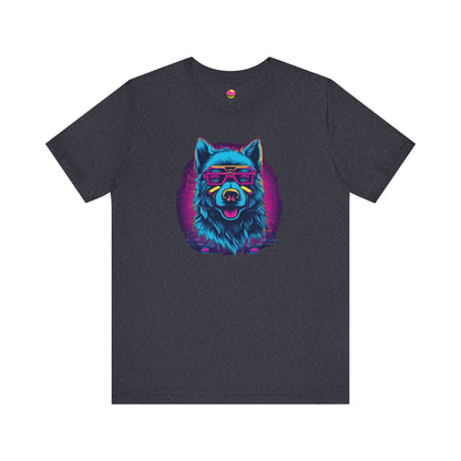 Wisdom in the Cosmos: Celestial Vision of the Cosmic Wolf T-Shirt