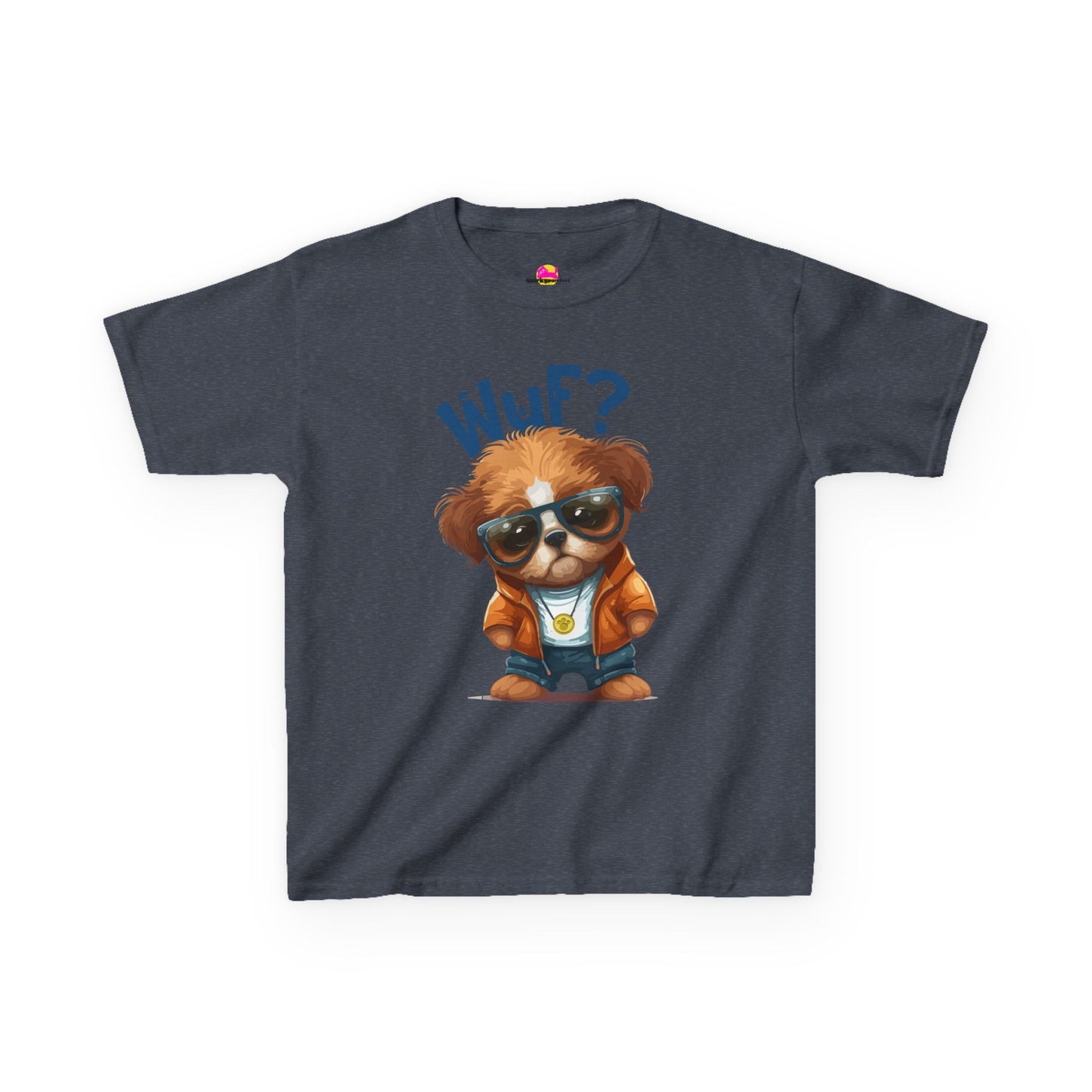 Kids Heavy Cotton™ Tee Wuf?