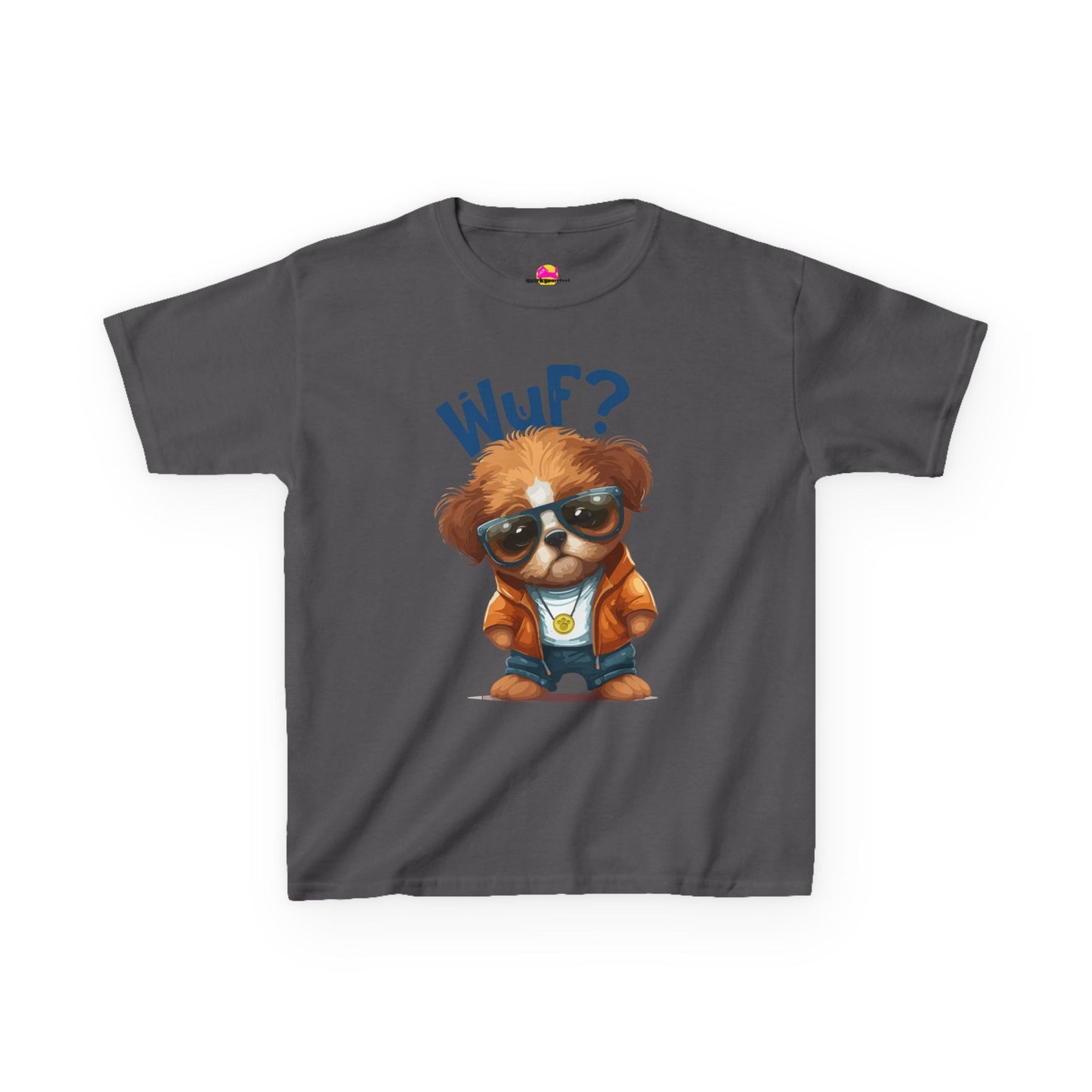 Kids Heavy Cotton™ Tee Wuf?