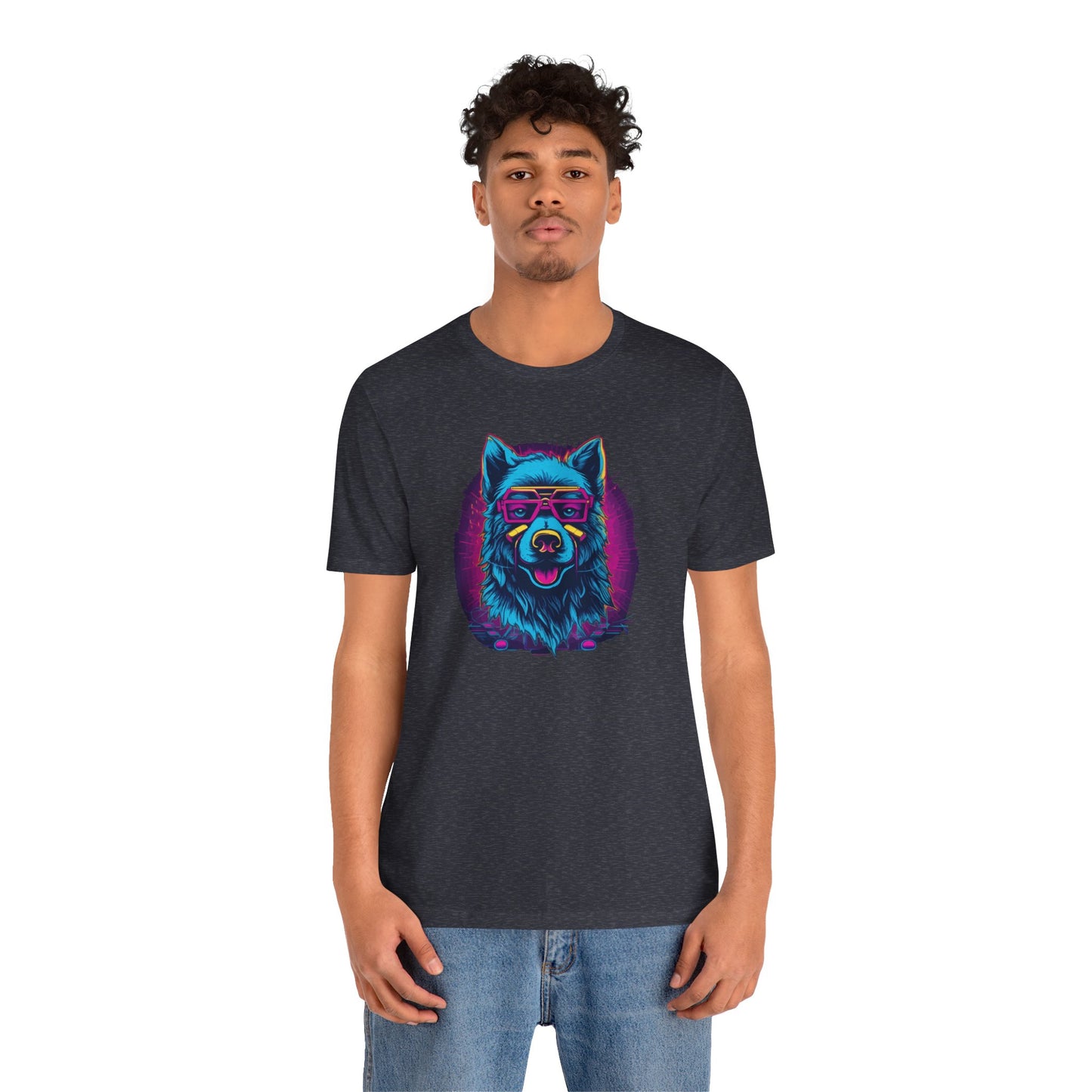 Wisdom in the Cosmos: Celestial Vision of the Cosmic Wolf T-Shirt