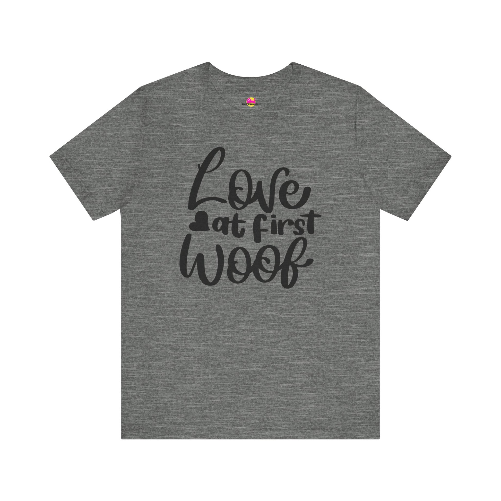 Love At First Woof T-Shirt alternate product view 3