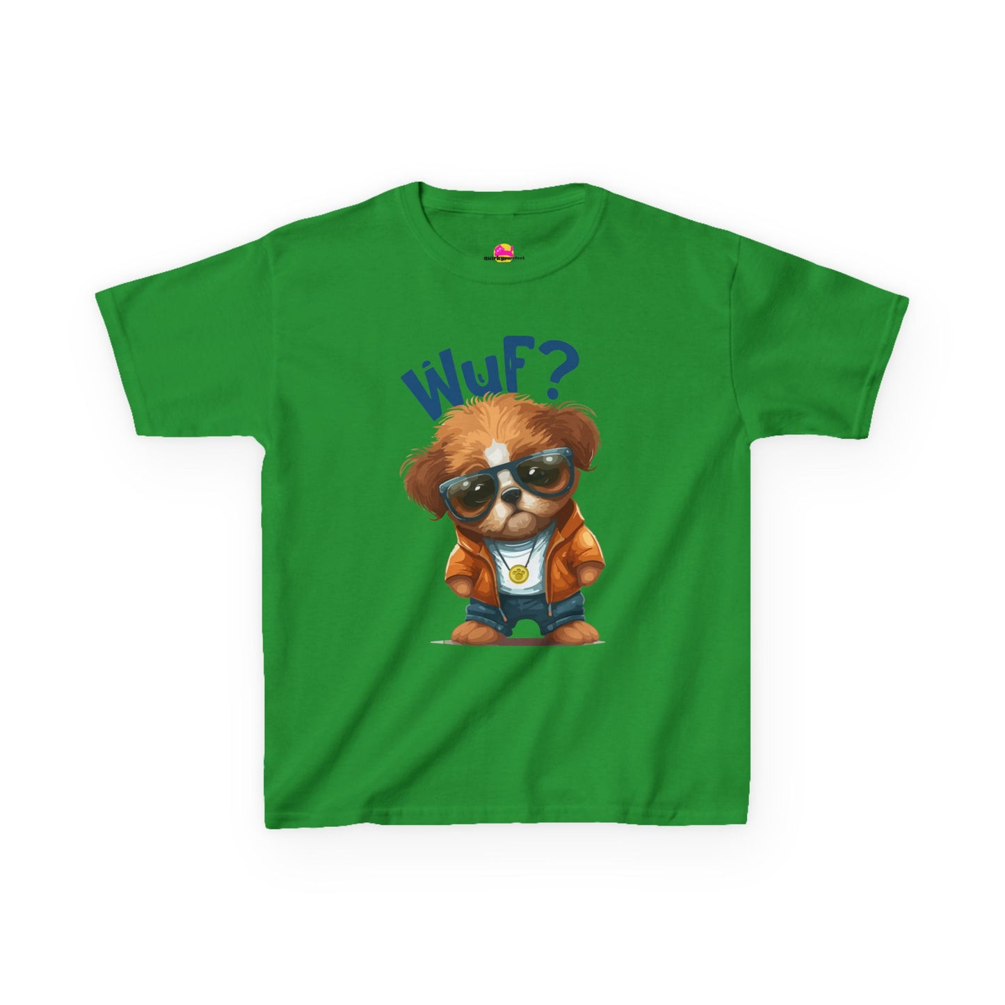 Kids Heavy Cotton™ Tee Wuf?