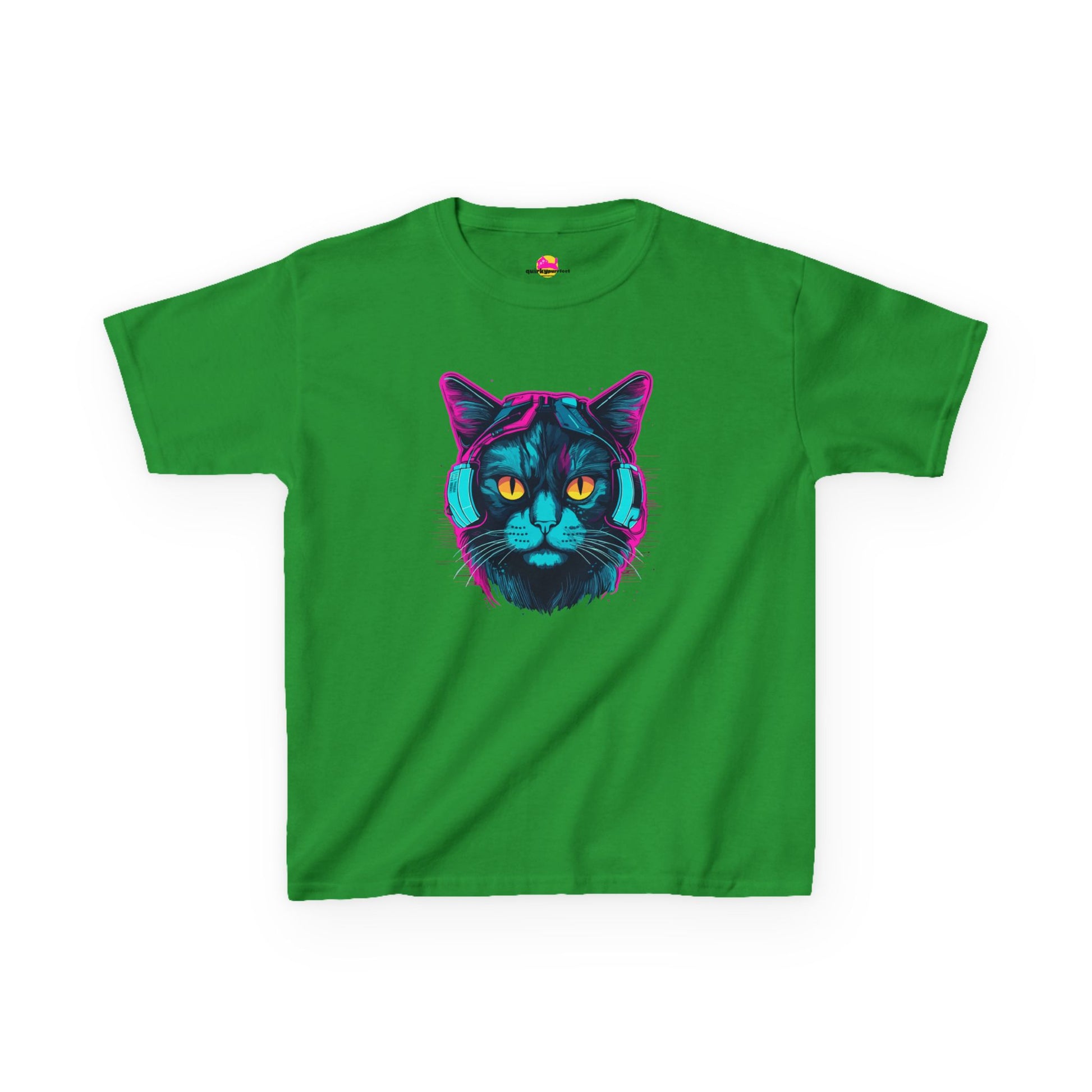 Cosmic Grooves Purrfect Beats in the Feline Universe T-Shirt alternate product view 7