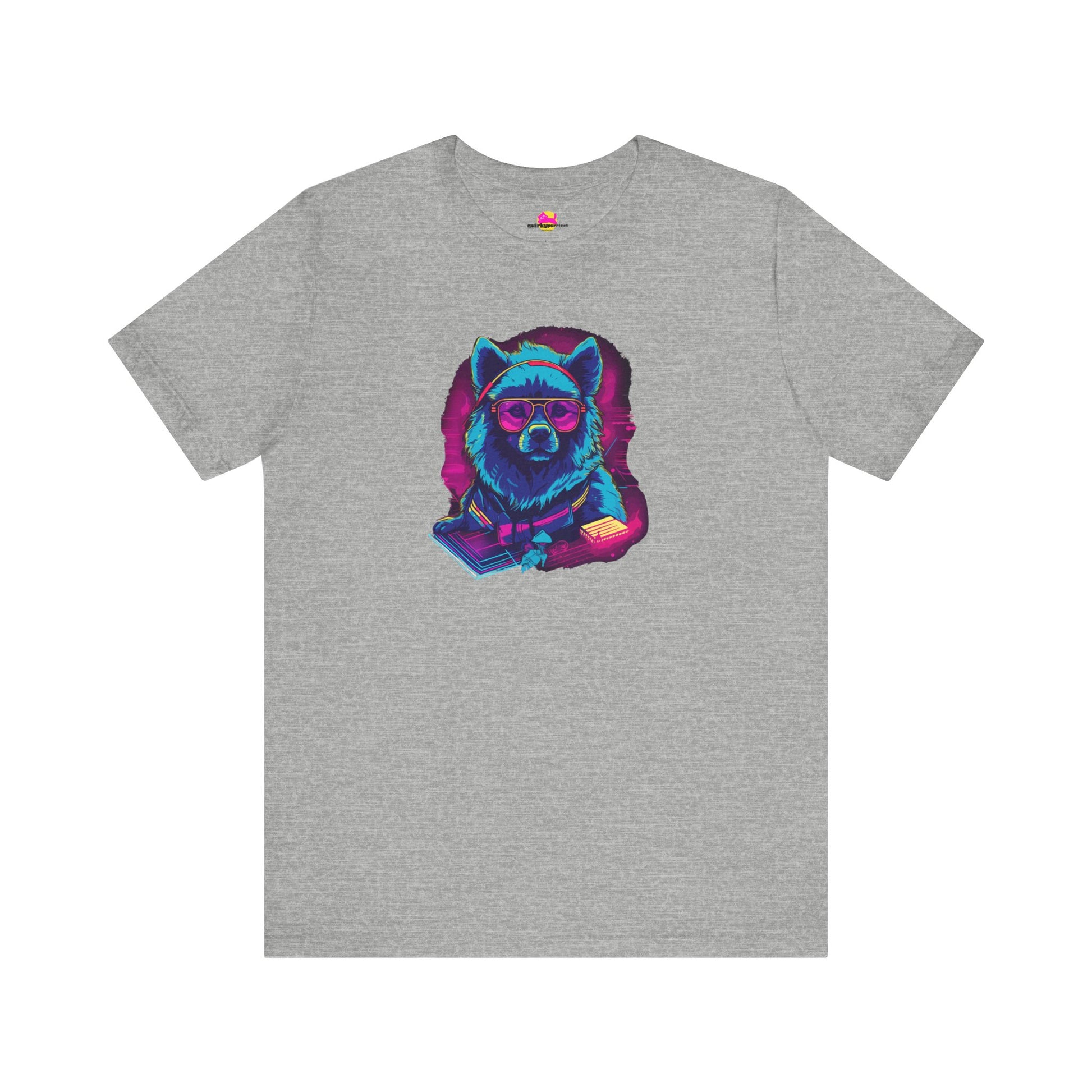 Paws and Playwaves Stylish Canine Radio Chic T-shirt alternate product view 6