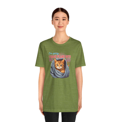 I Have Plans With My Bed T-Shirt