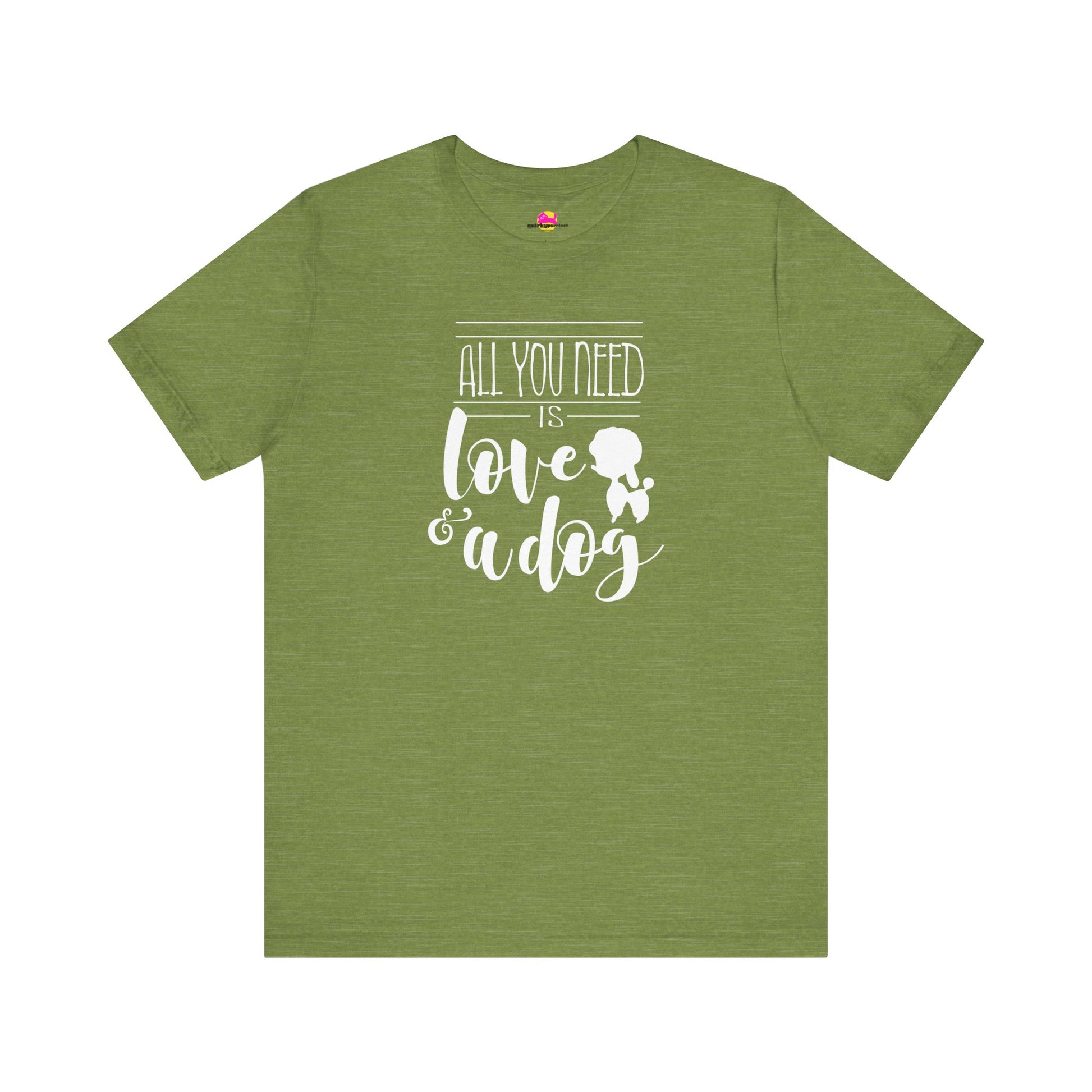 All You Need Is Love And A Dog T-Shirt alternate product view 7