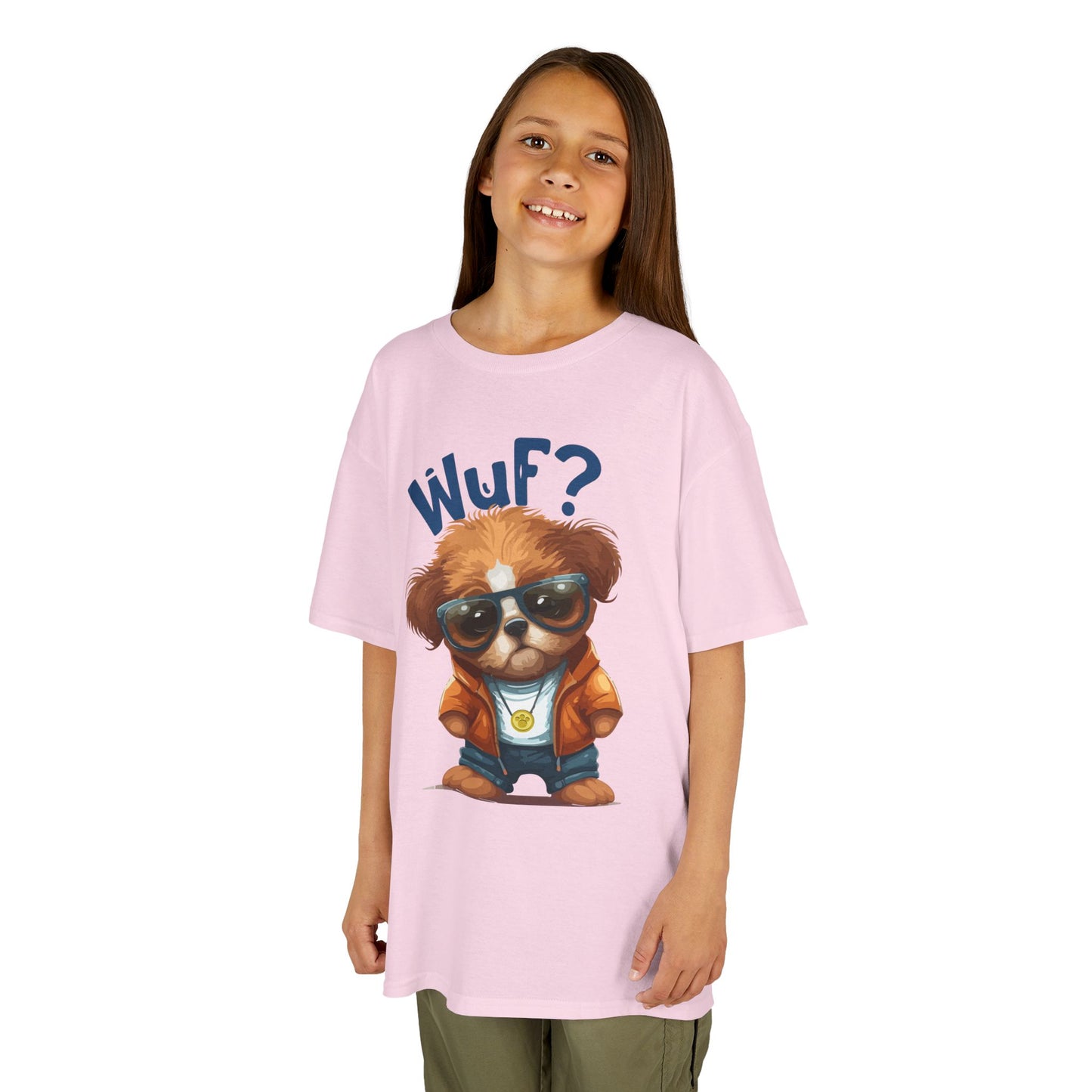 Kids Heavy Cotton™ Tee Wuf?