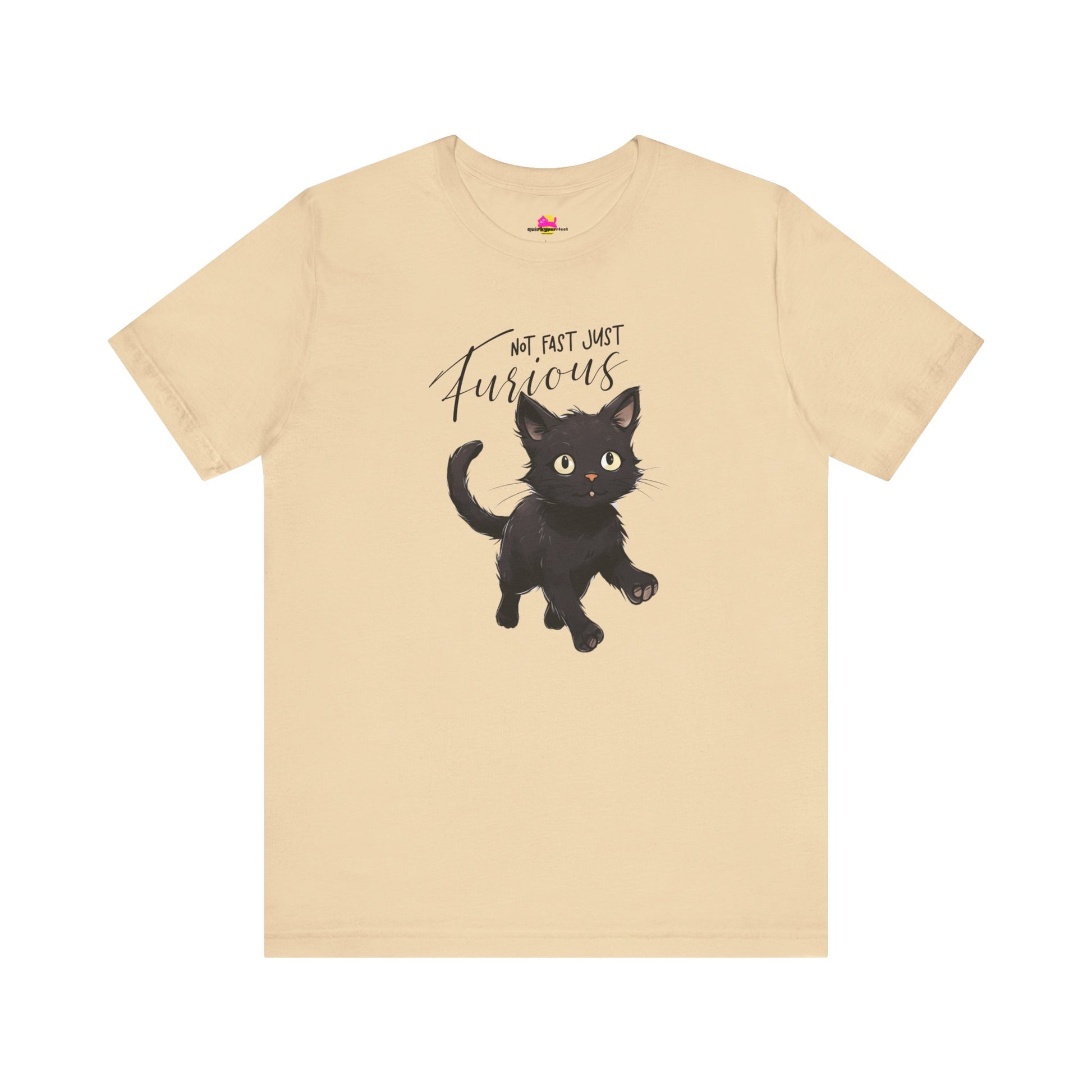 Not Fast Just Furious T-Shirt alternate product view 3