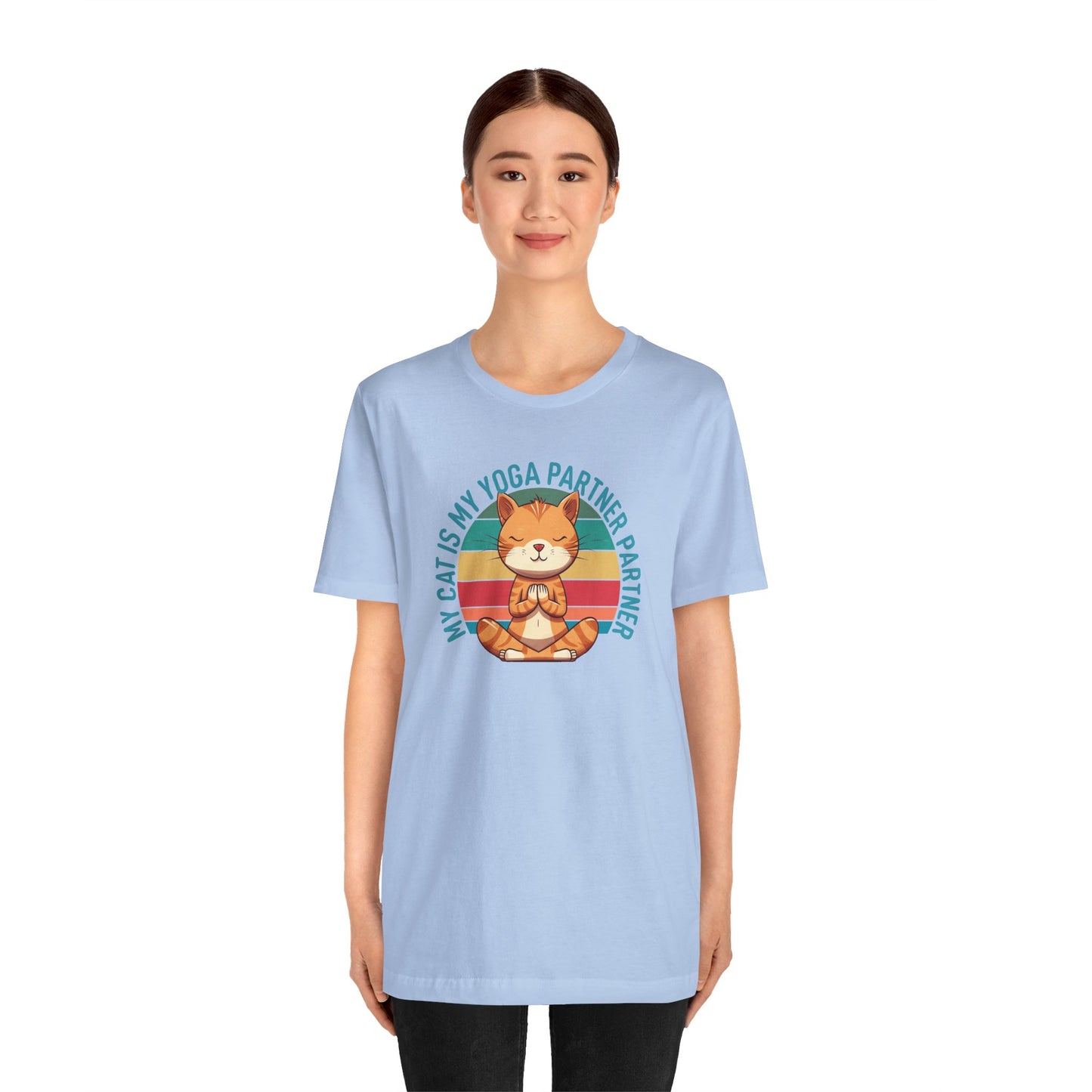 My Cat Is MY Yoga Partner T-Shirt