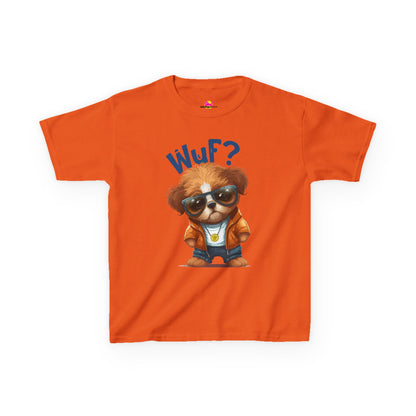 Kids Heavy Cotton™ Tee Wuf?