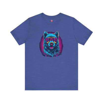 Wisdom in the Cosmos: Celestial Vision of the Cosmic Wolf T-Shirt