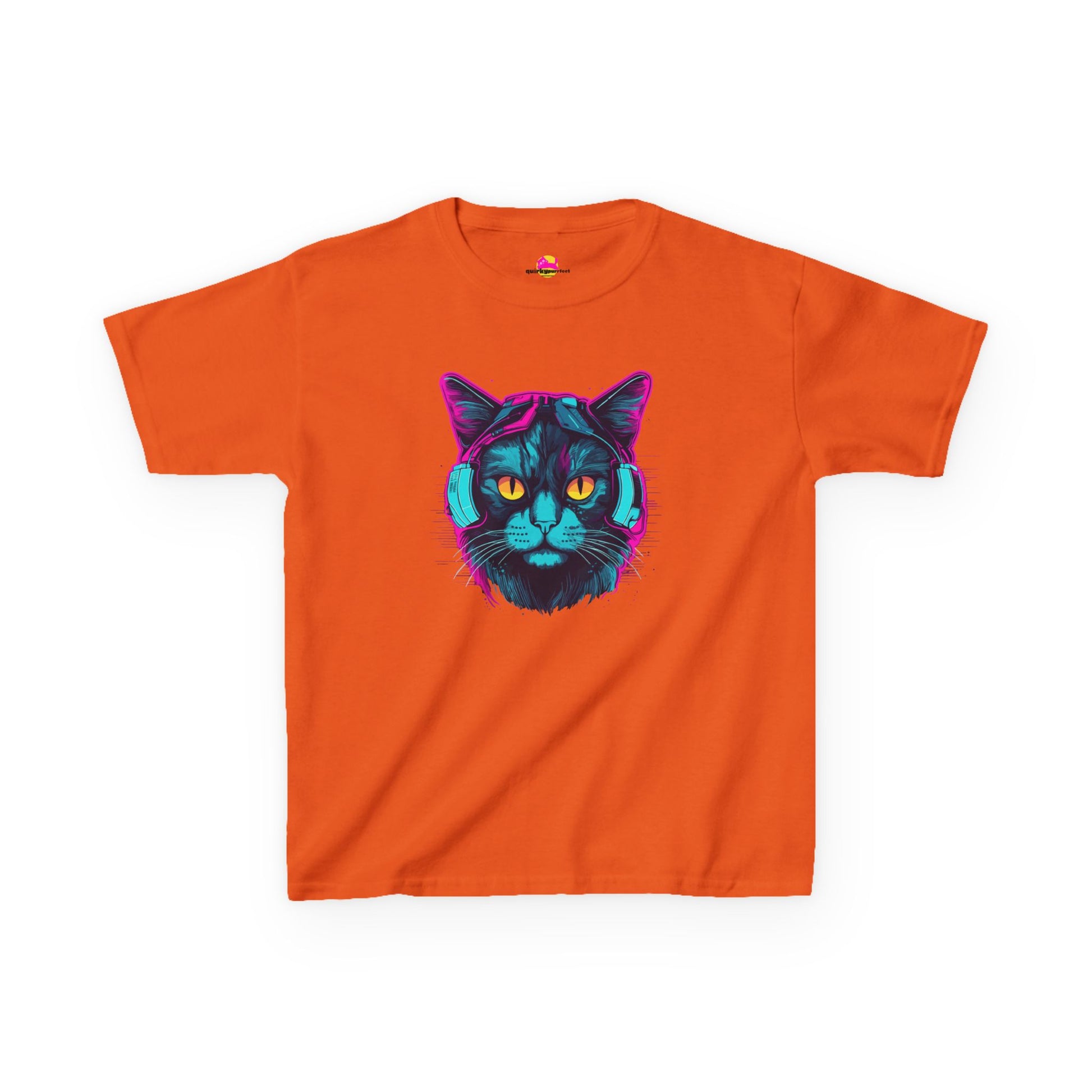Cosmic Grooves Purrfect Beats in the Feline Universe T-Shirt alternate product view 5