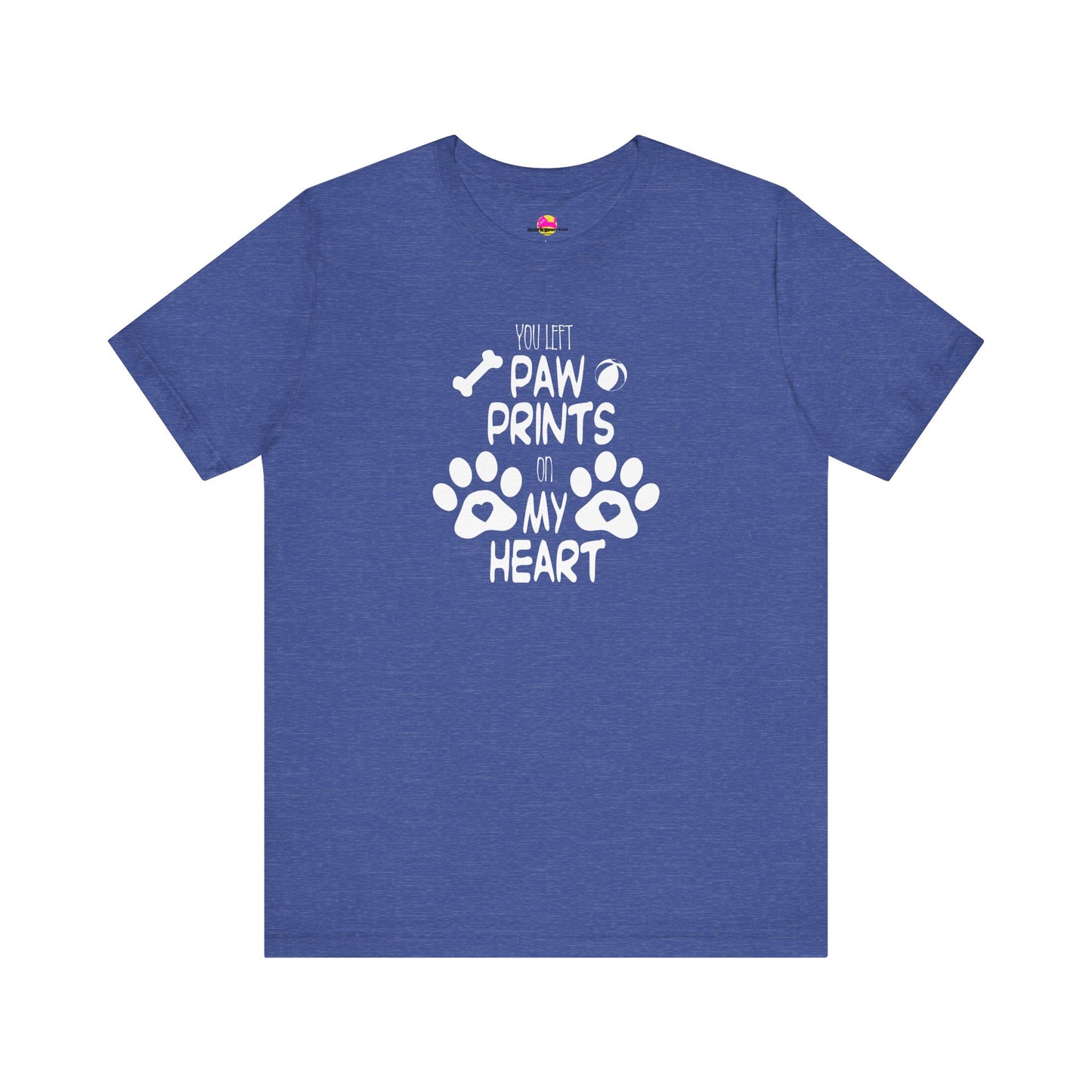 You Left Paw Prints On My Heart T-Shirt