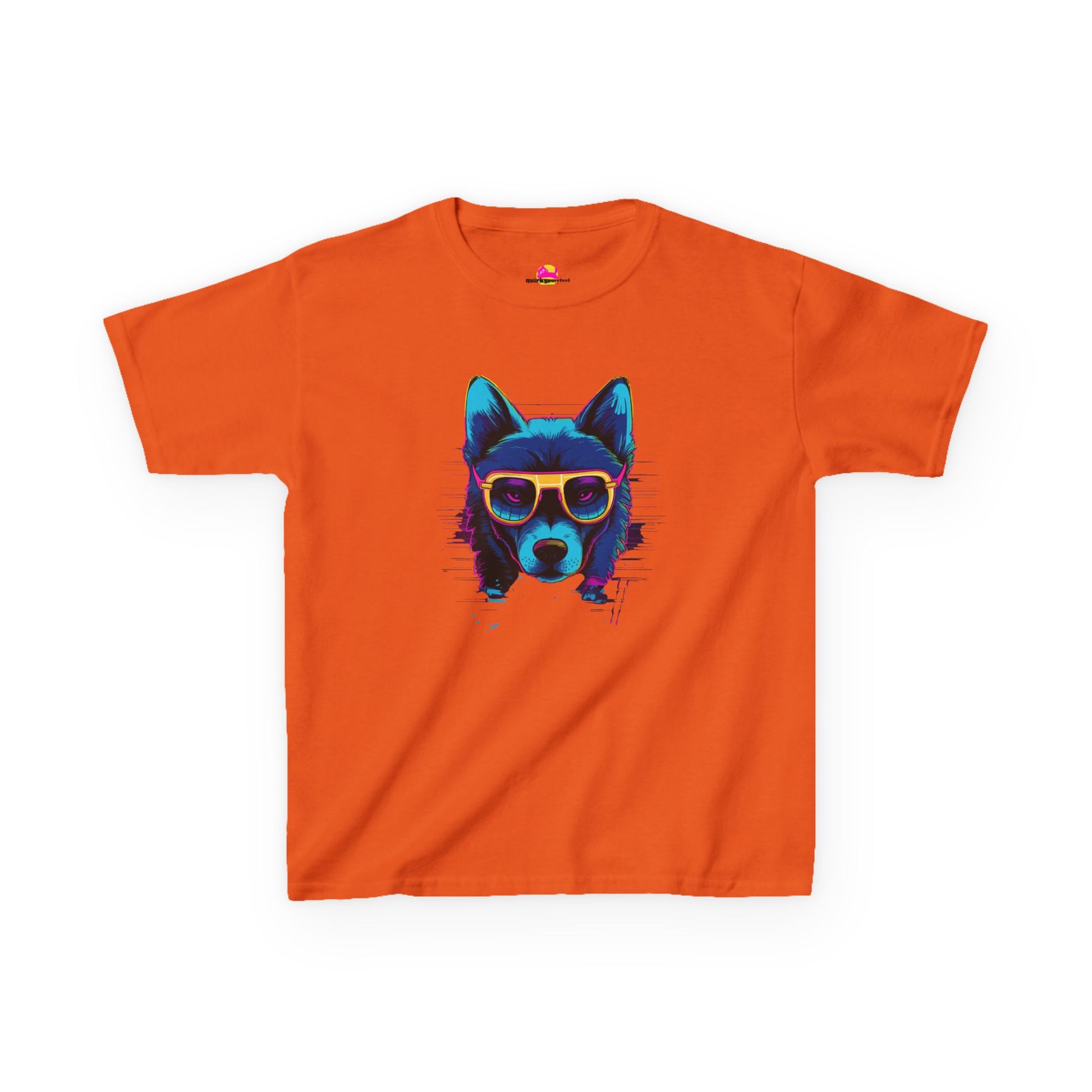 Cosmic Steel Wolf Kids Tee alternate product view 5