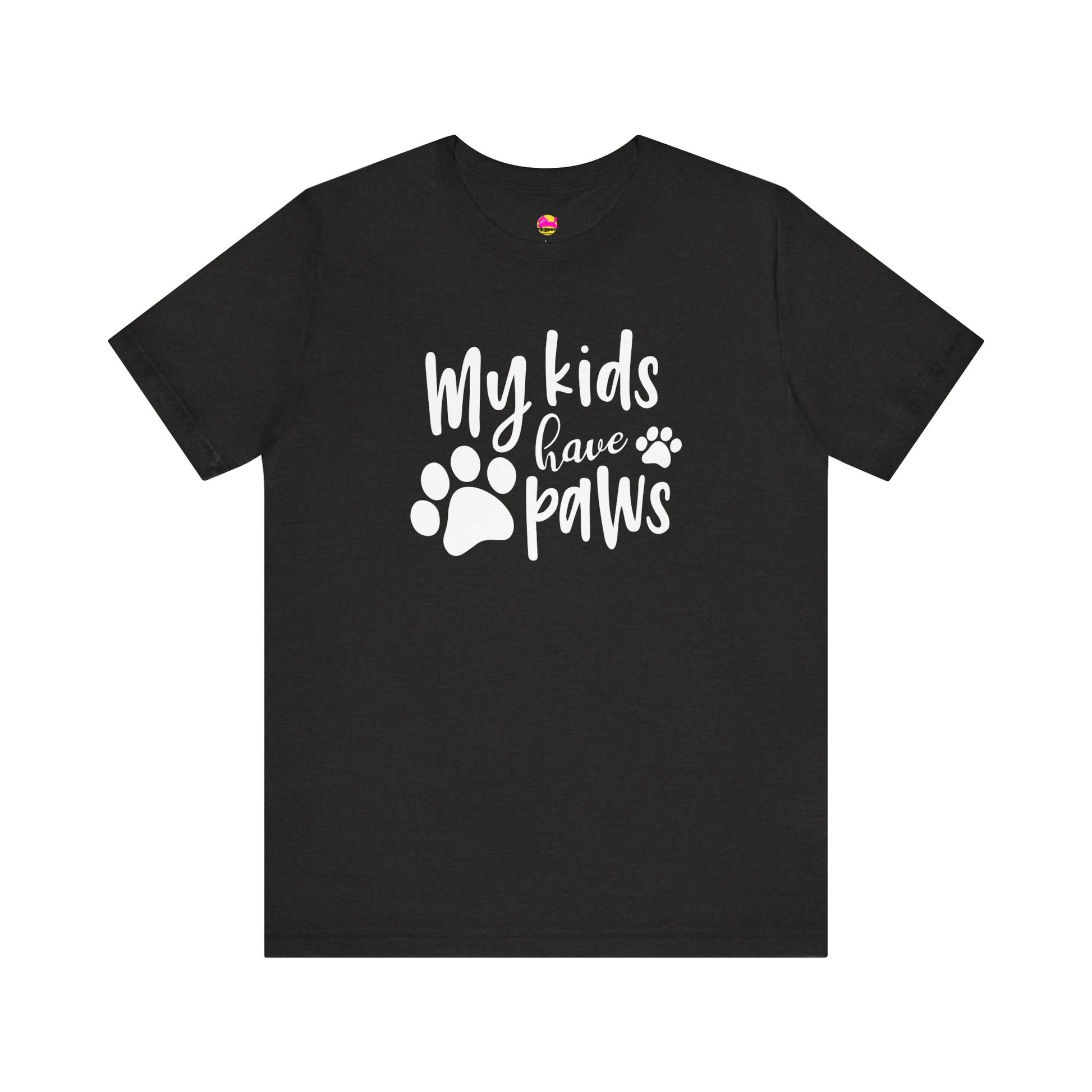 My Kids Have Paws T-Shirt alternate product view 5