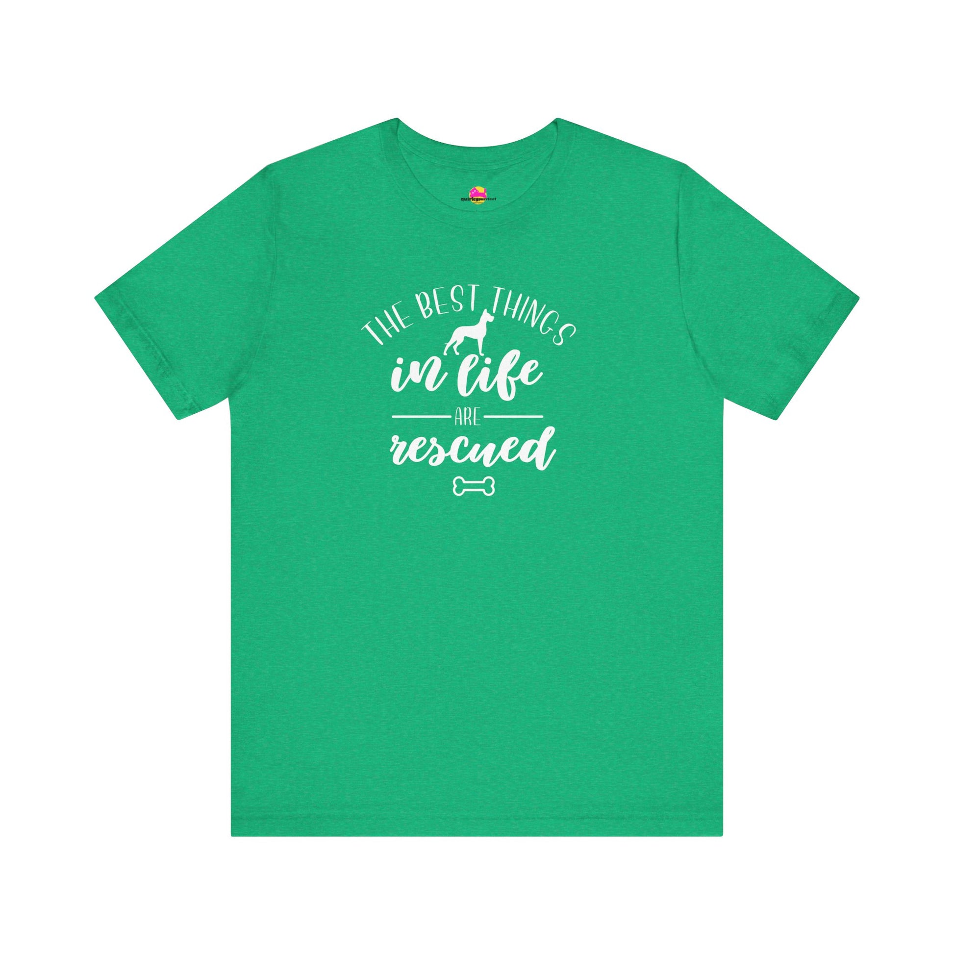 The Best Things In Life Are Rescued T-Shirt alternate product view 8