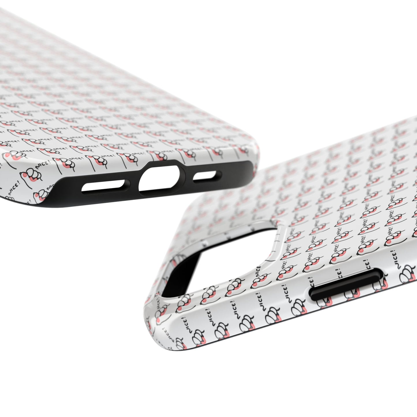 Cute Cats Paw Thumbs Up Nice! Tough Phone Cases