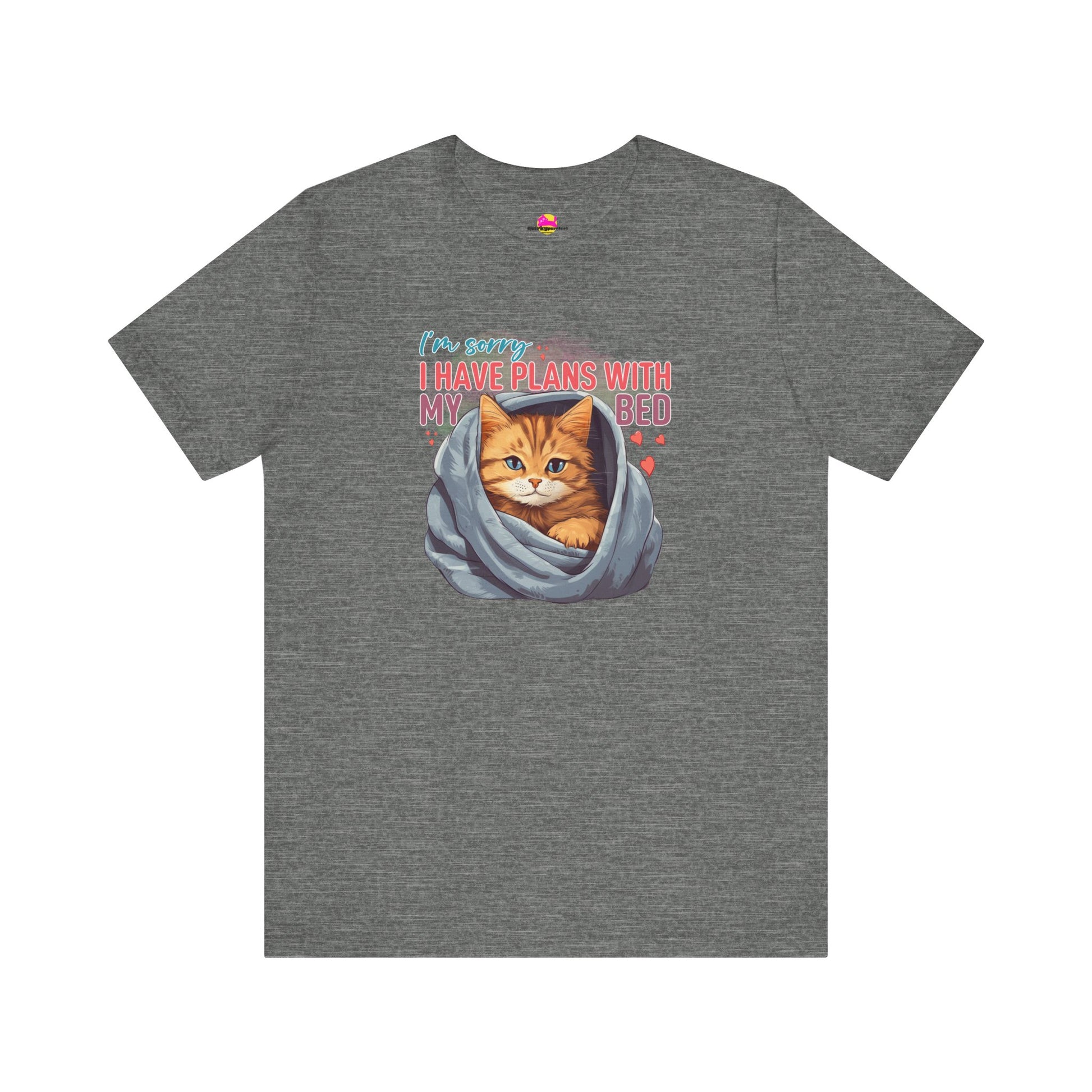I Have Plans With My Bed T-Shirt alternate product view 2