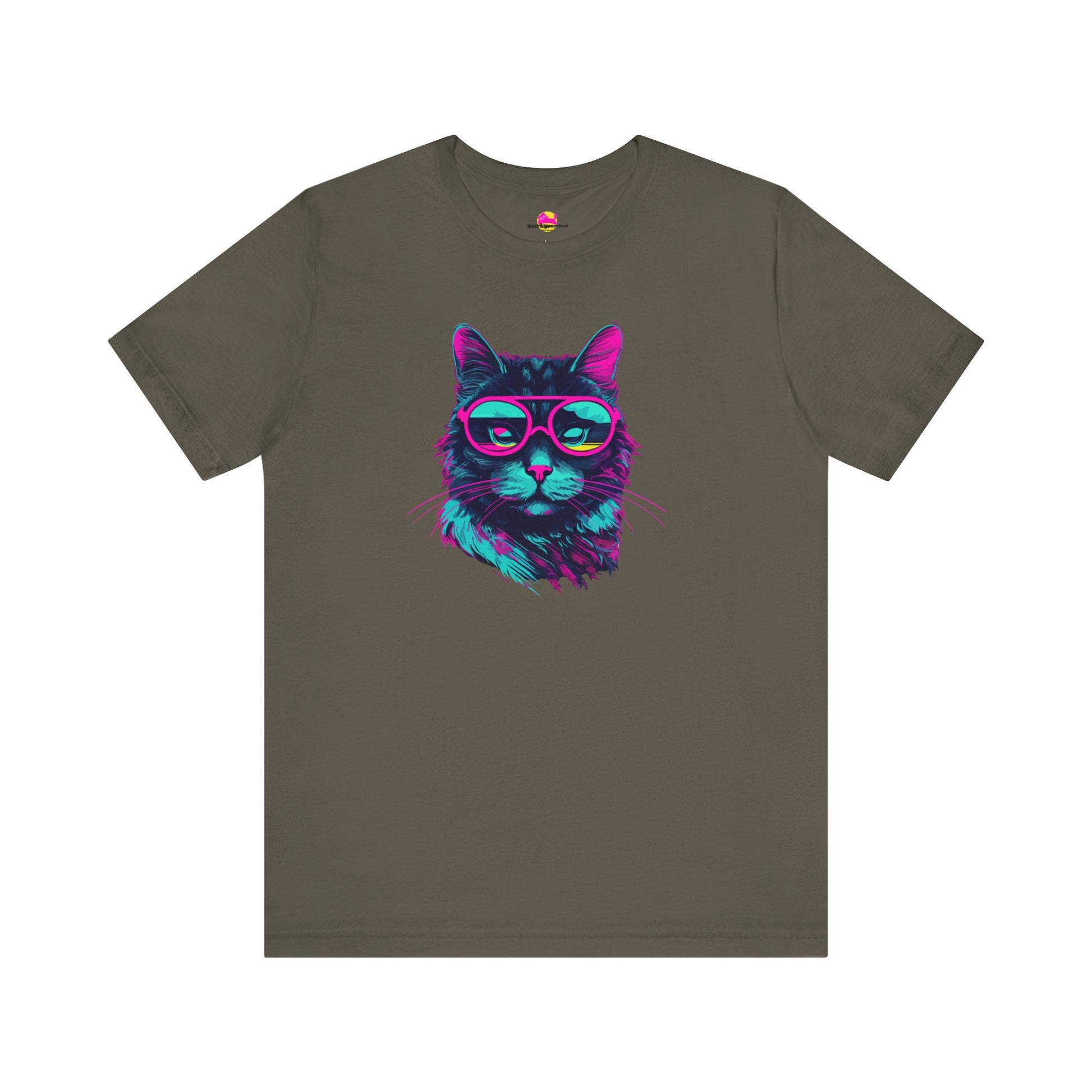 Cool Cat Vision Stylish Shades for Feline Finesse T-Shirt alternate product view 8
