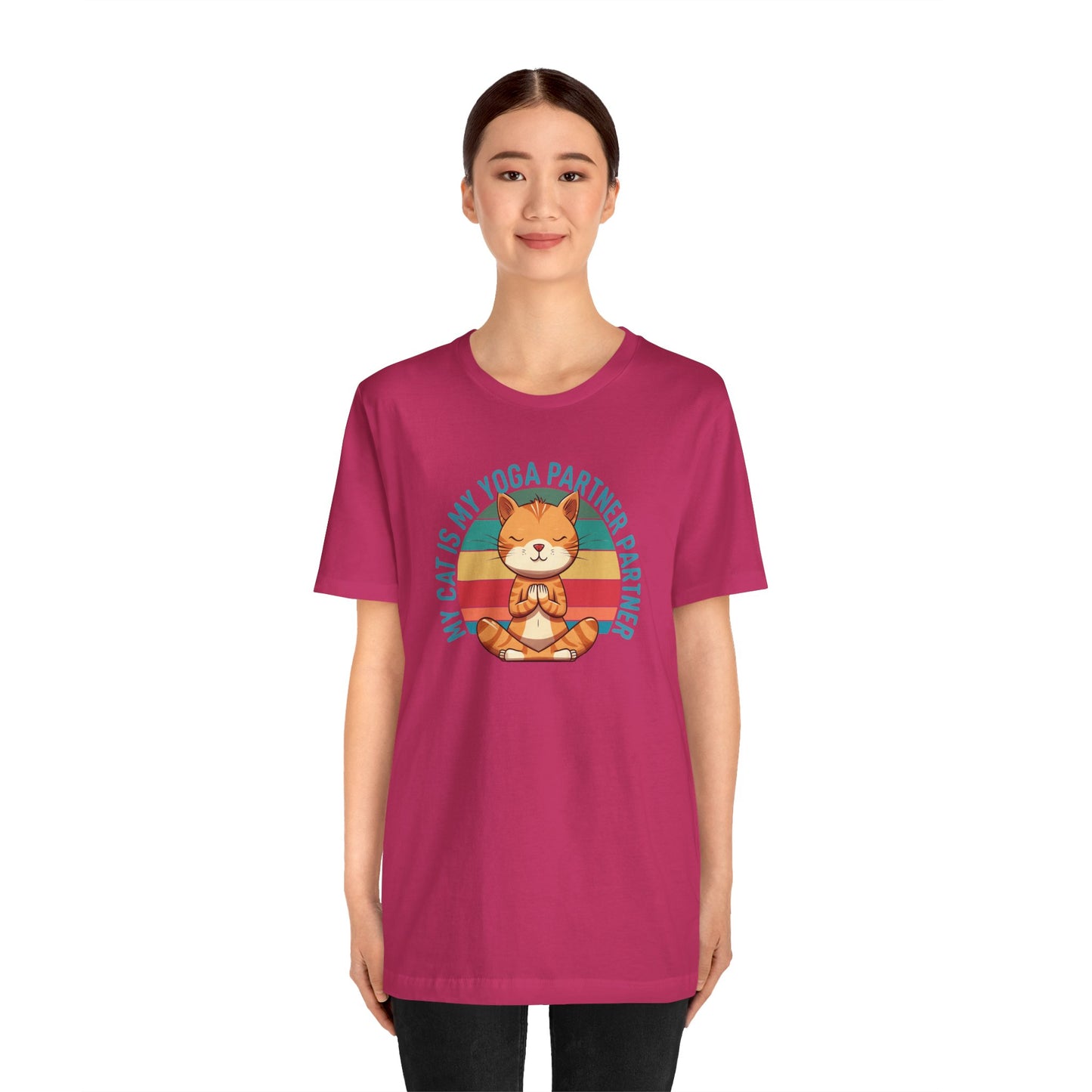 My Cat Is MY Yoga Partner T-Shirt