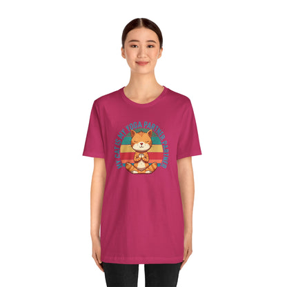 My Cat Is MY Yoga Partner T-Shirt