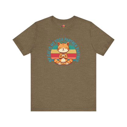 My Cat Is MY Yoga Partner T-Shirt