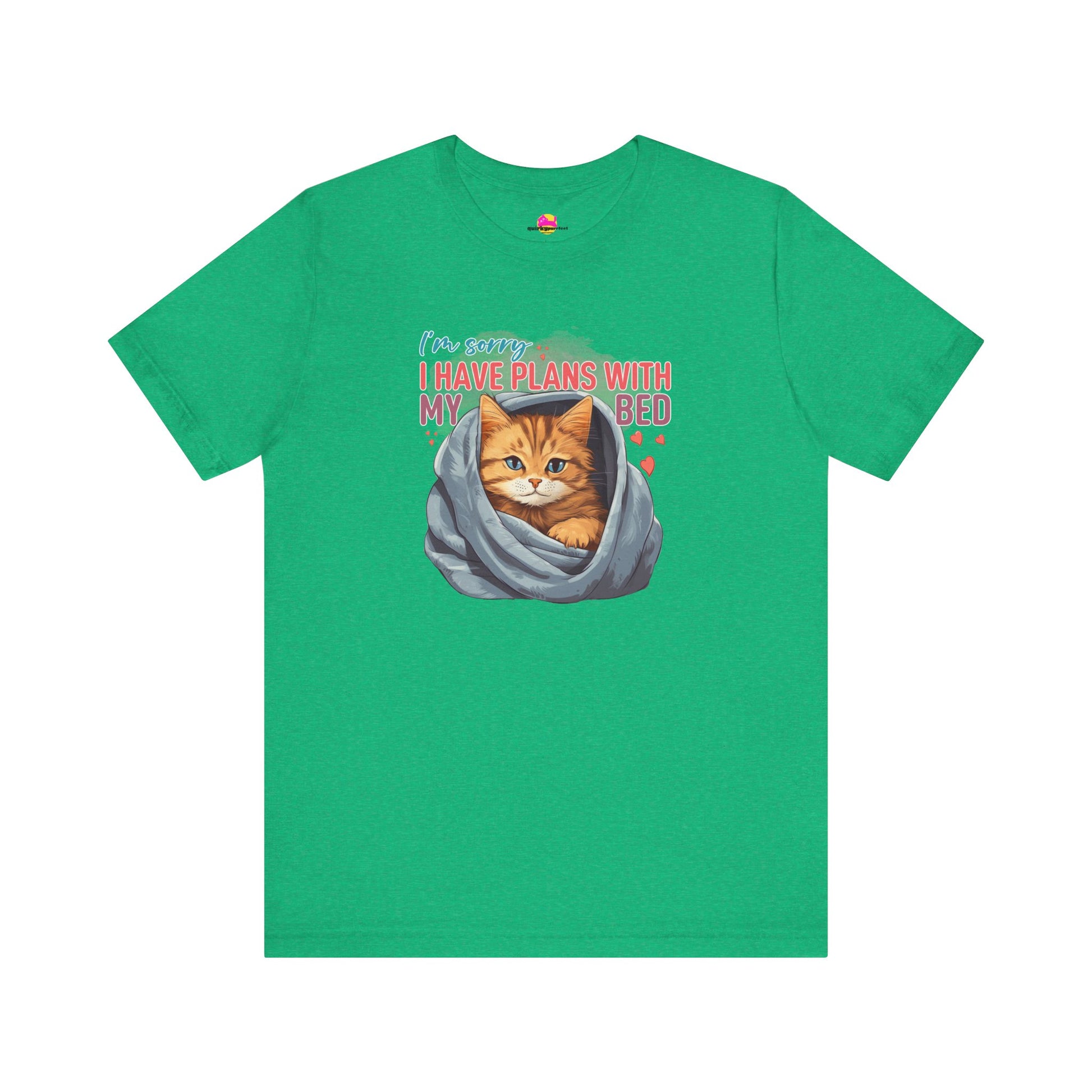 I Have Plans With My Bed T-Shirt alternate product view 8