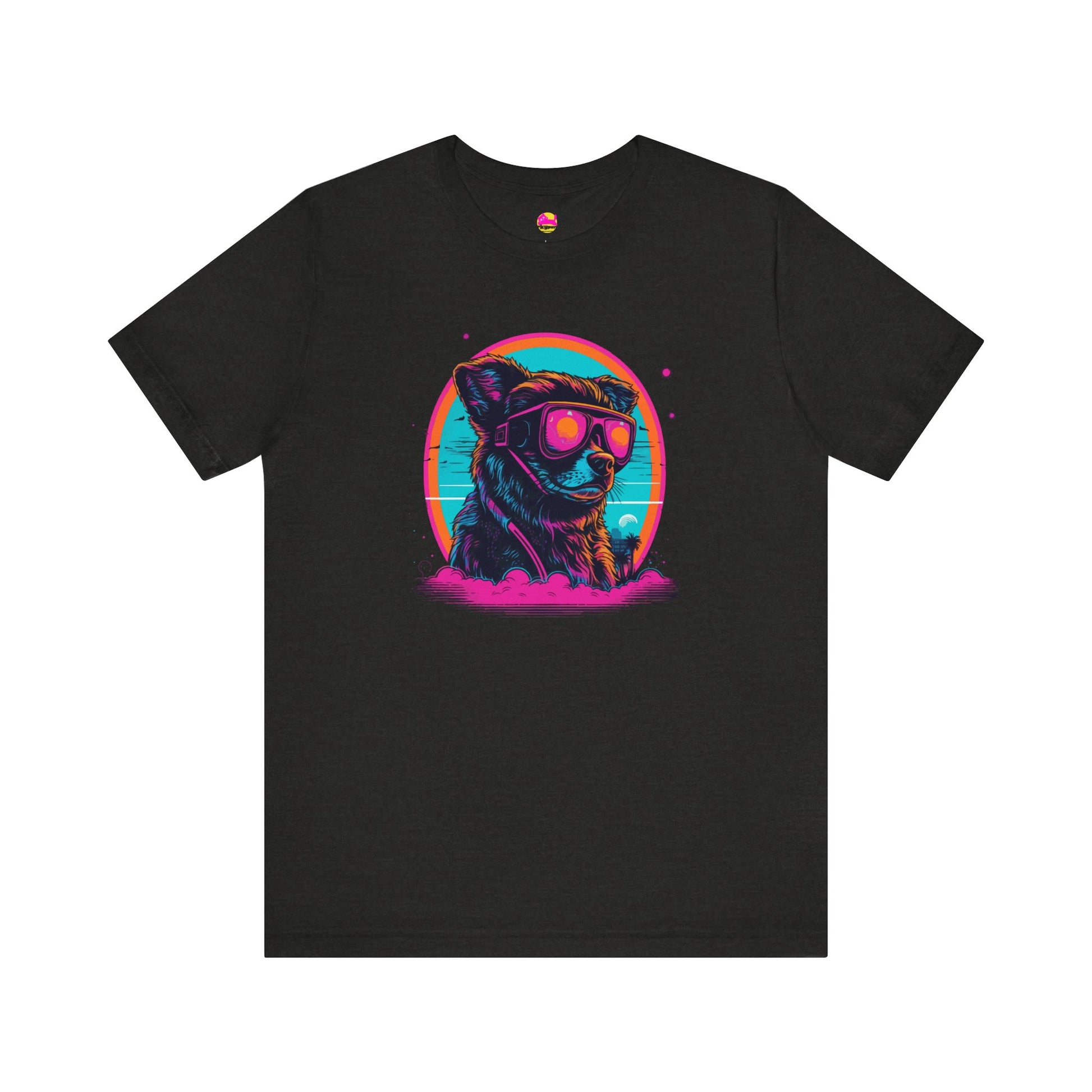 Morkie Metropolis Celestial Style in the Cosmic City T-Shirt alternate product view 4