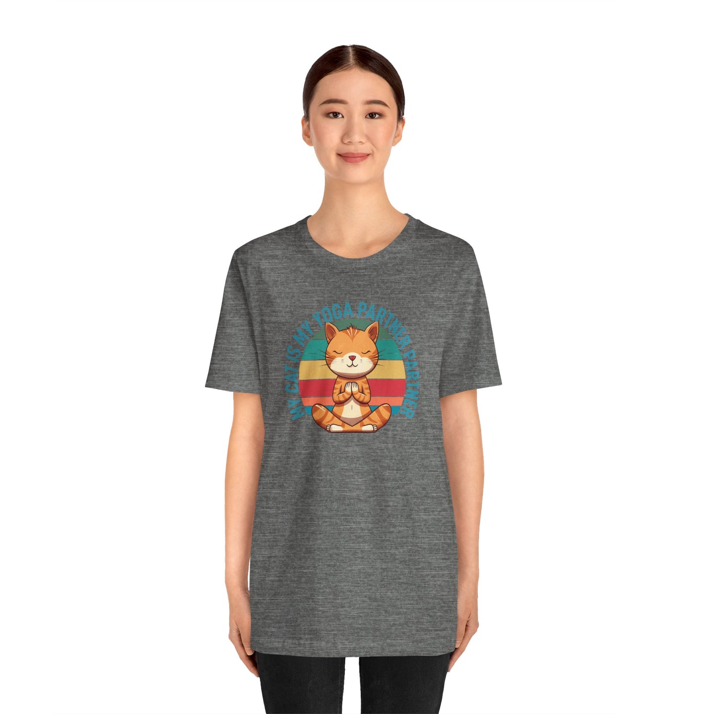 My Cat Is MY Yoga Partner T-Shirt