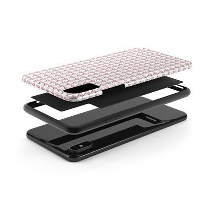 Cute Cat Paw Waving Bye Tough Phone Case