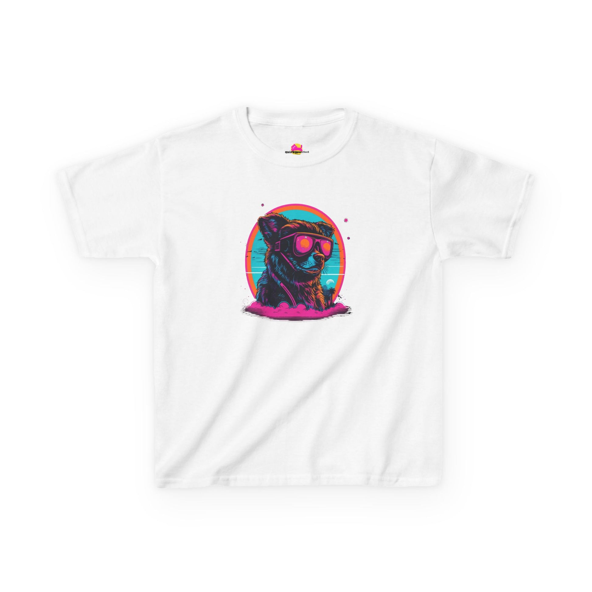 Morkie Metropolis Kids Tee alternate product view 1