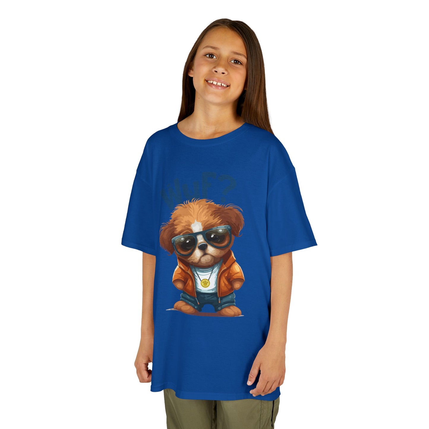 Kids Heavy Cotton™ Tee Wuf?