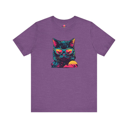 Feline Pharaoh: Shades of Cool in the Desert Sun T-Shirt