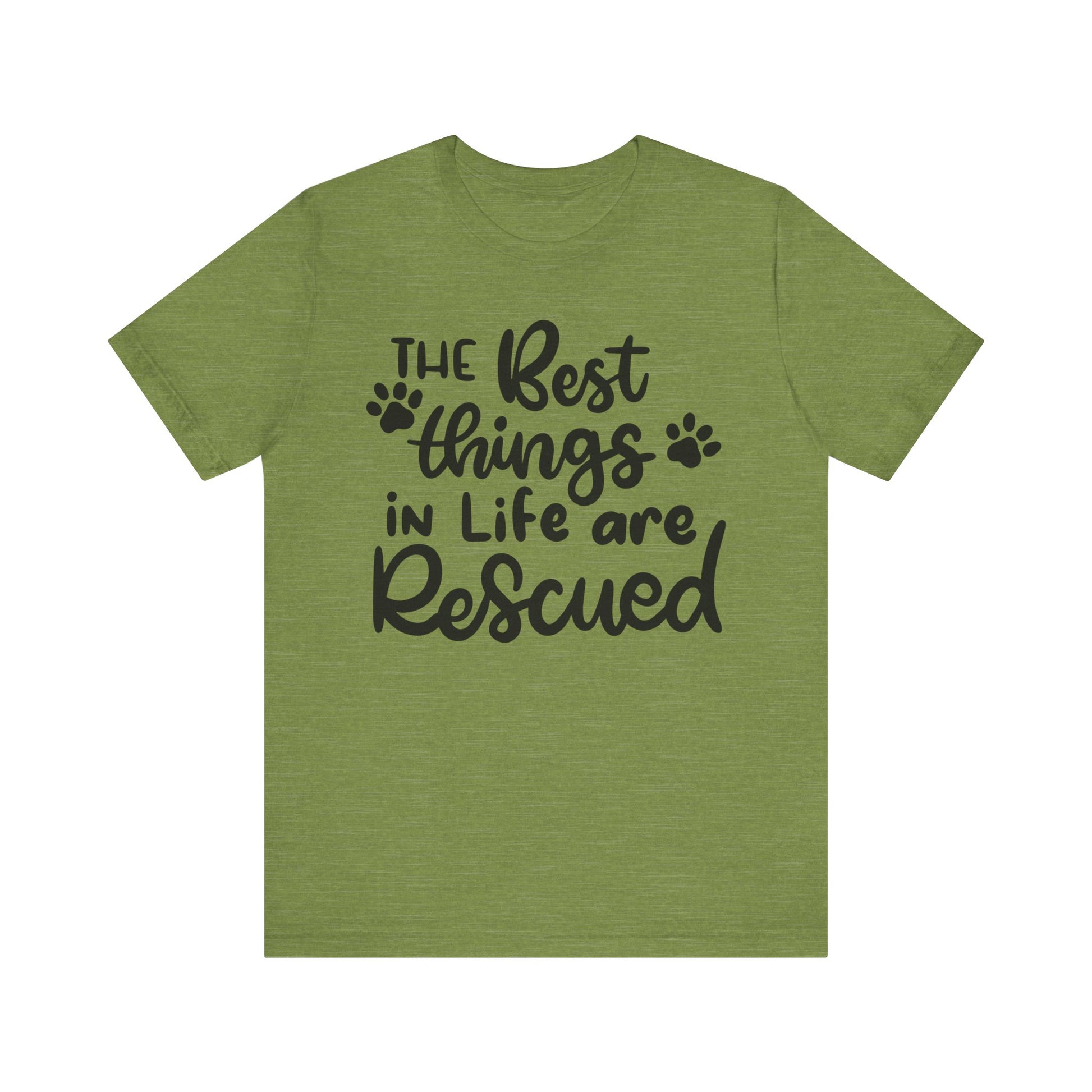 The Best Things In Life Are Rescued T-Shirt alternate product view 7