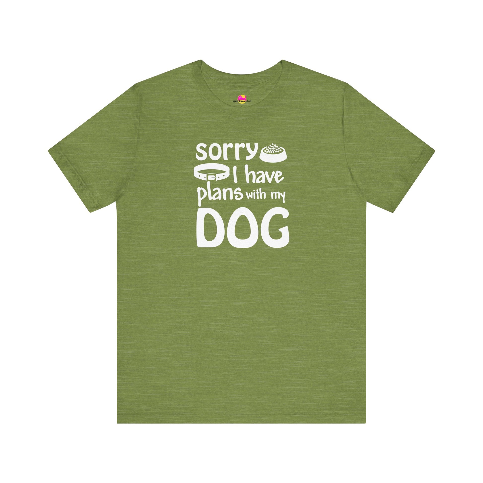 Sorry I Have Plans With My Dog T-Shirt alternate product view 6