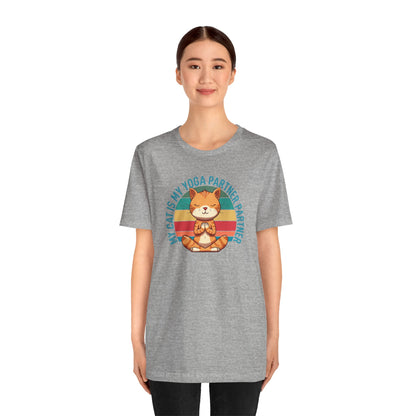 My Cat Is MY Yoga Partner T-Shirt