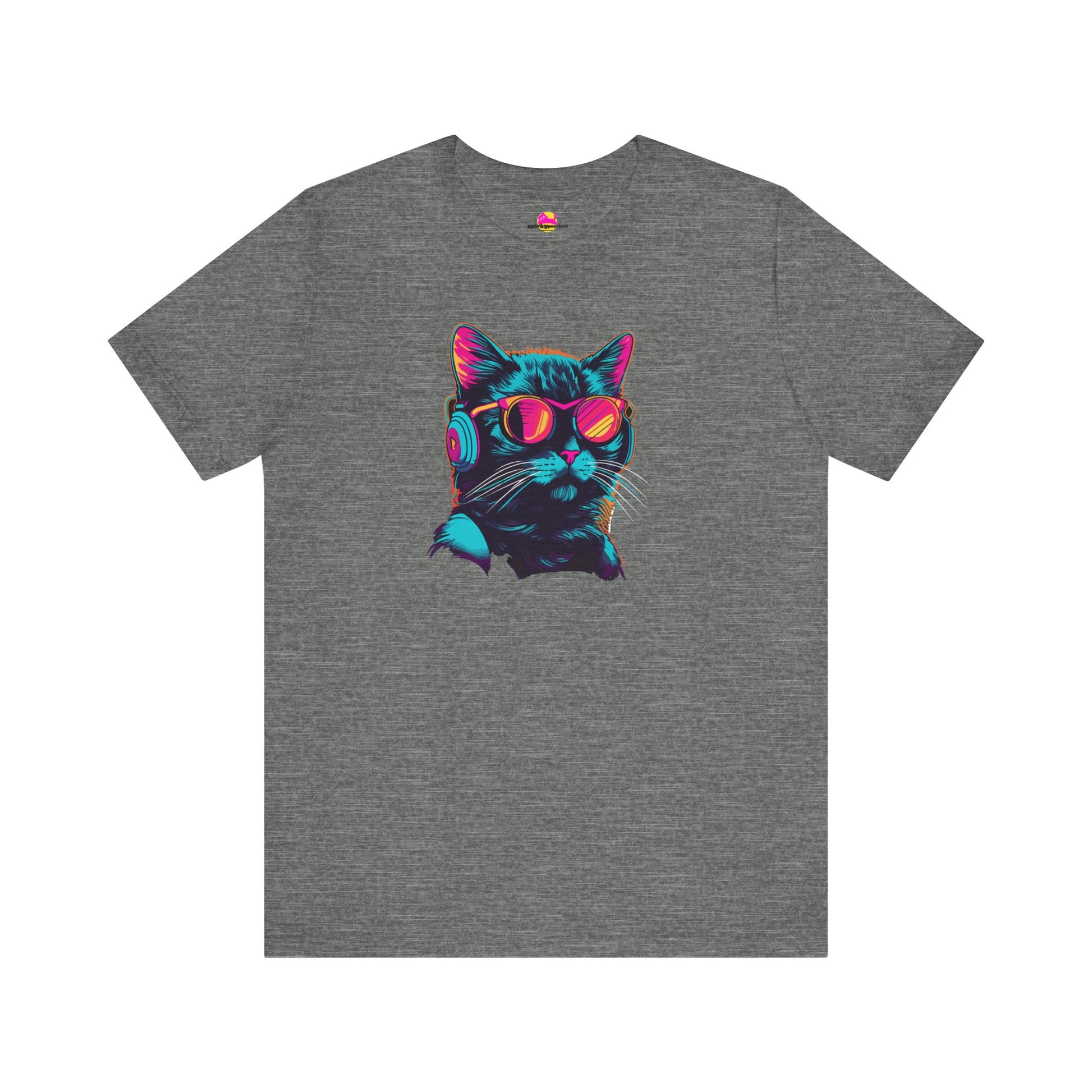Steampurr Sonic cat with gears and goggles retro beats graphic t-shirt