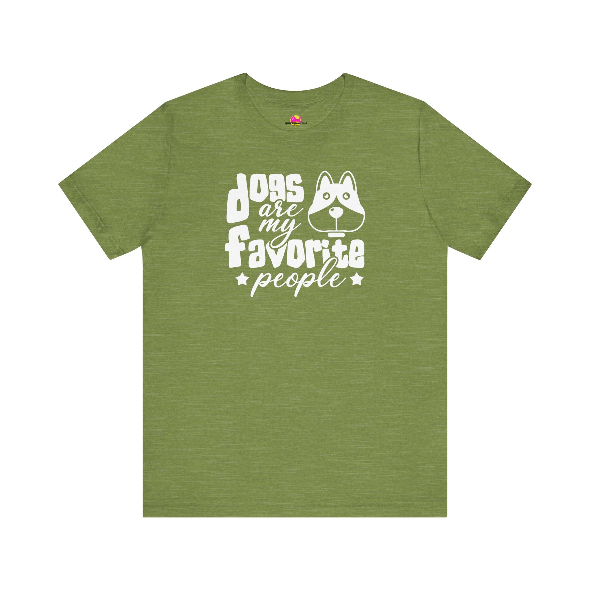 Dogs Are My Favorite People T-Shirt alternate product view 7