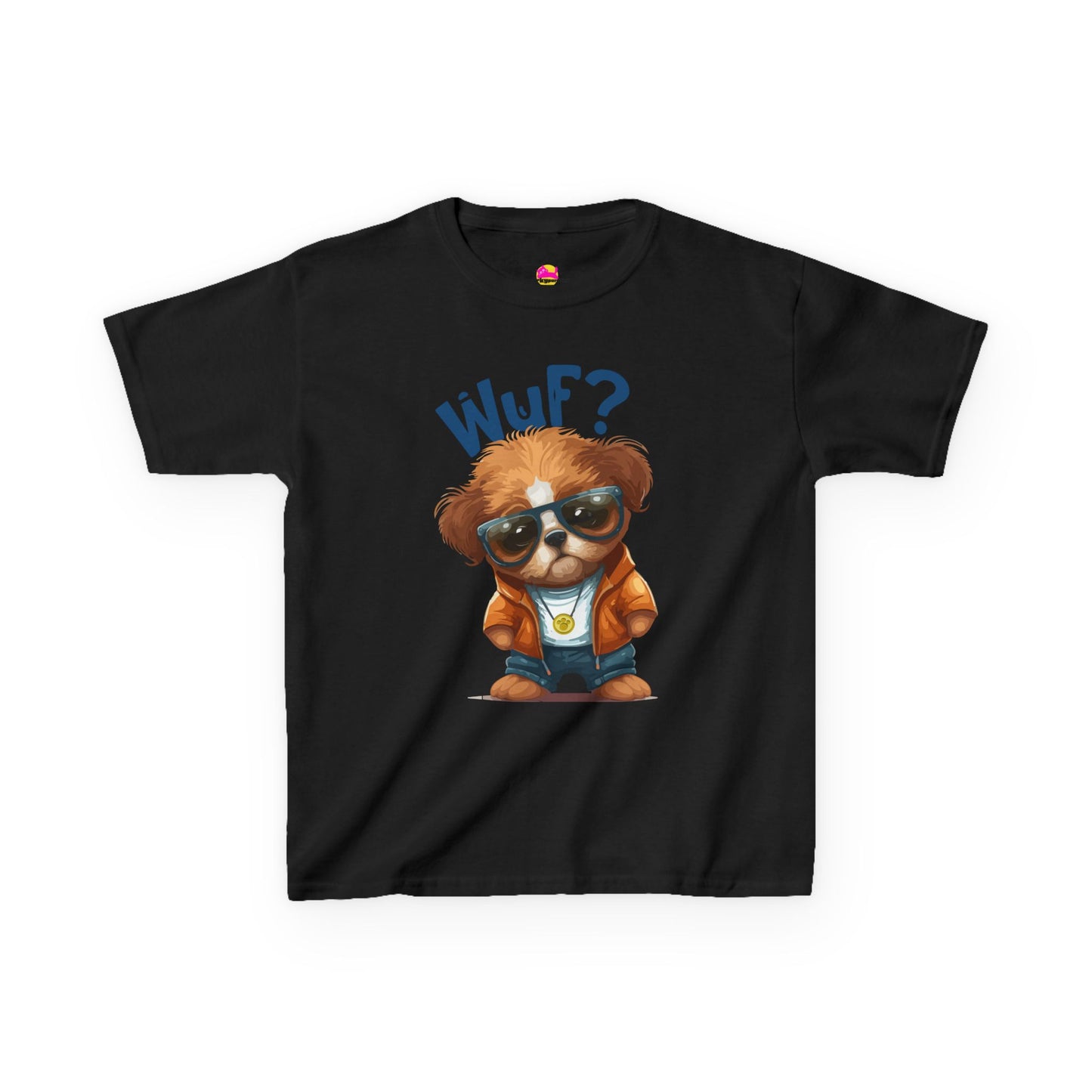 Kids Heavy Cotton™ Tee Wuf?